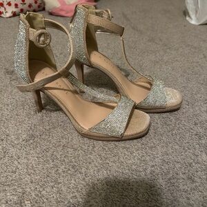 Kelly & Katie Tan and Silver Heels